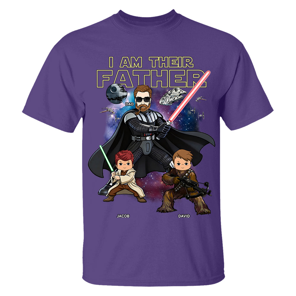 I Am Their Father Custom Vintage Style Shirt For Dad - Father's Day Gift New VH01