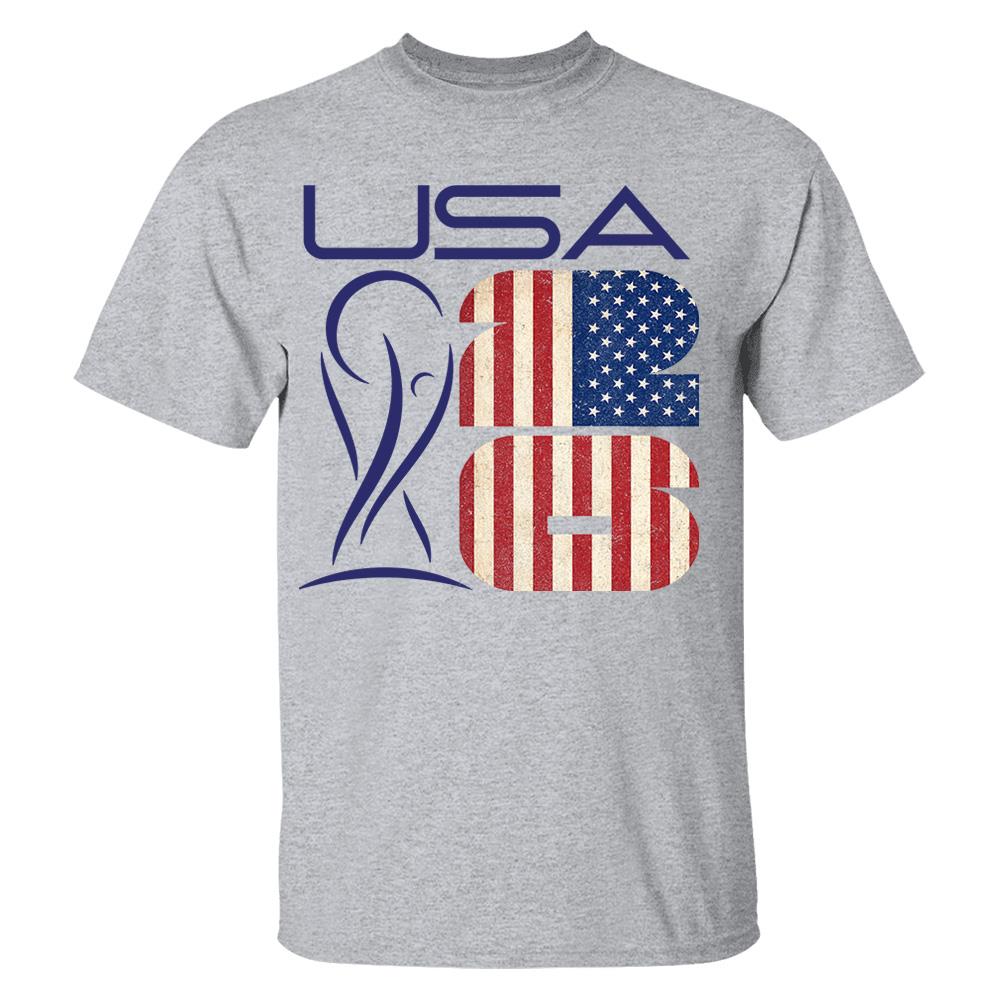 2026 Soccer Fan Shirt, Any Country Flag 26 Tee, Custom Country Code Shirt, International Football Tournament Fan Gift, World Soccer 2026 Tee Nh00