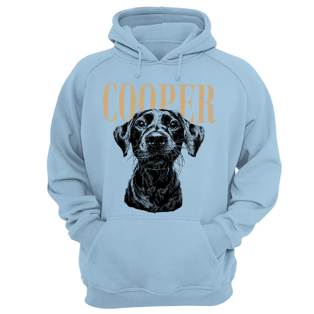Custom Pet Photo And Name Shirt,Personalized Comfort Colors Pet Shirt,Customized Picture Dog Shirt,Dog Lover Gift,Cat Mom Gift,Pet Loss Gift VH01