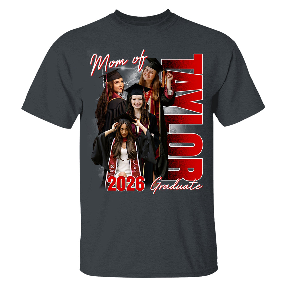 Graduate Shirt Personalized For Family Members Custom Photos NA04