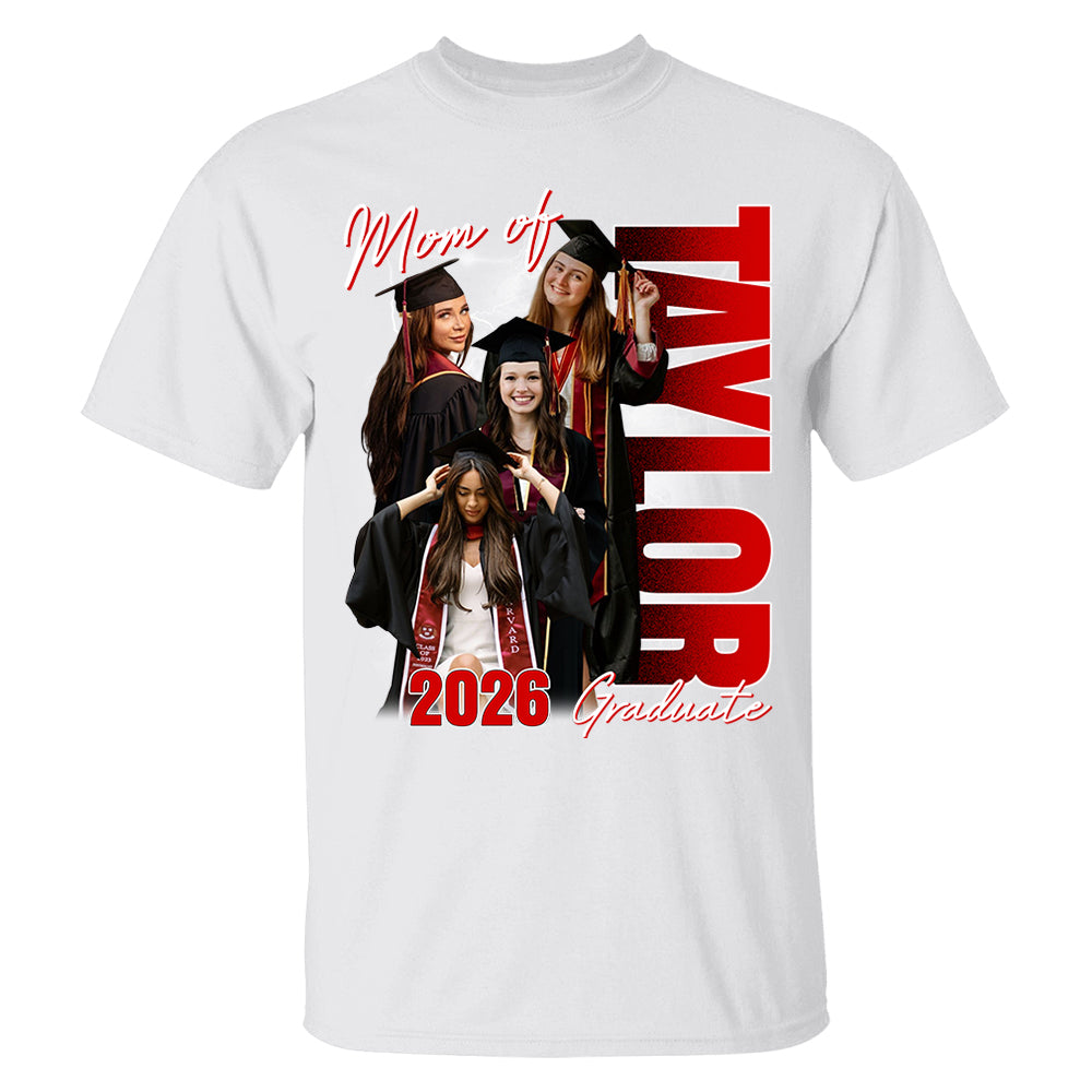 Graduate Shirt Personalized For Family Members Custom Photos NA04