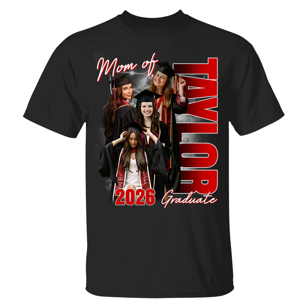 Graduate Shirt Personalized For Family Members Custom Photos NA04