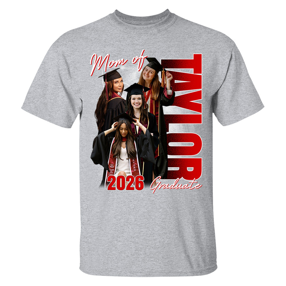 Graduate Shirt Personalized For Family Members Custom Photos NA04