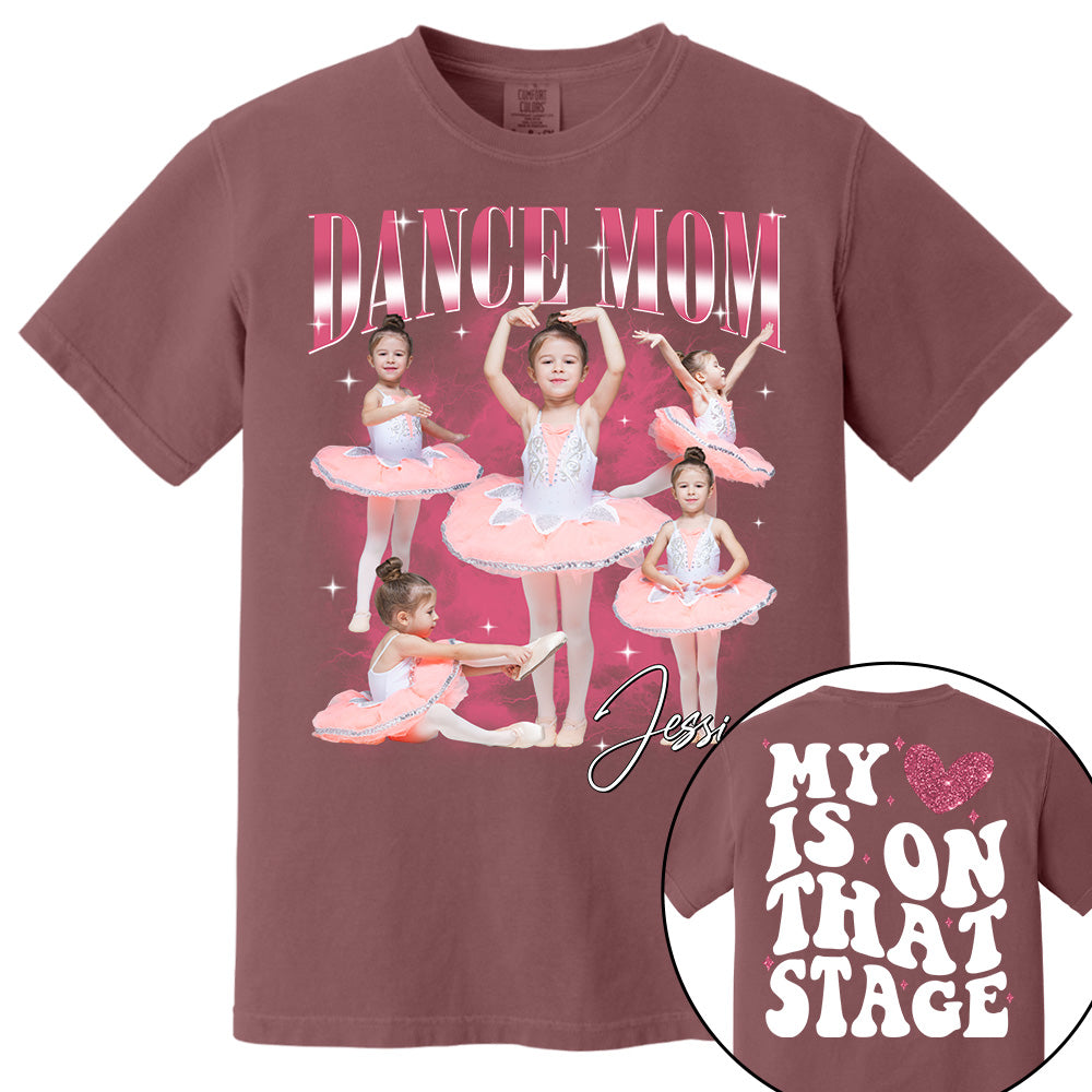 Dance Mom - Personalized Shirt For Dancing Lovers Custom Photos Shirt For Family NA04