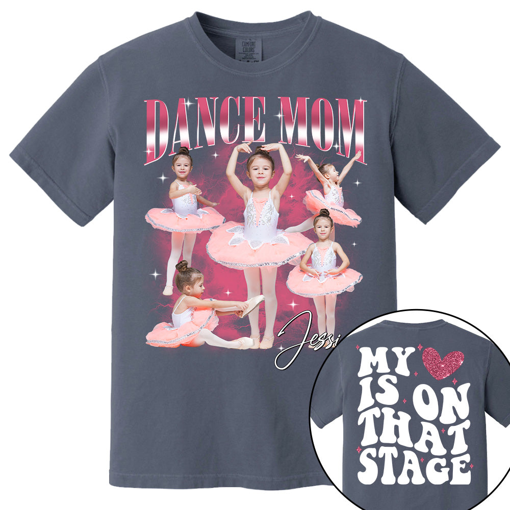 Dance Mom - Personalized Shirt For Dancing Lovers Custom Photos Shirt For Family NA04