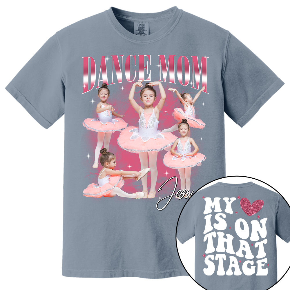 Dance Mom - Personalized Shirt For Dancing Lovers Custom Photos Shirt For Family NA04