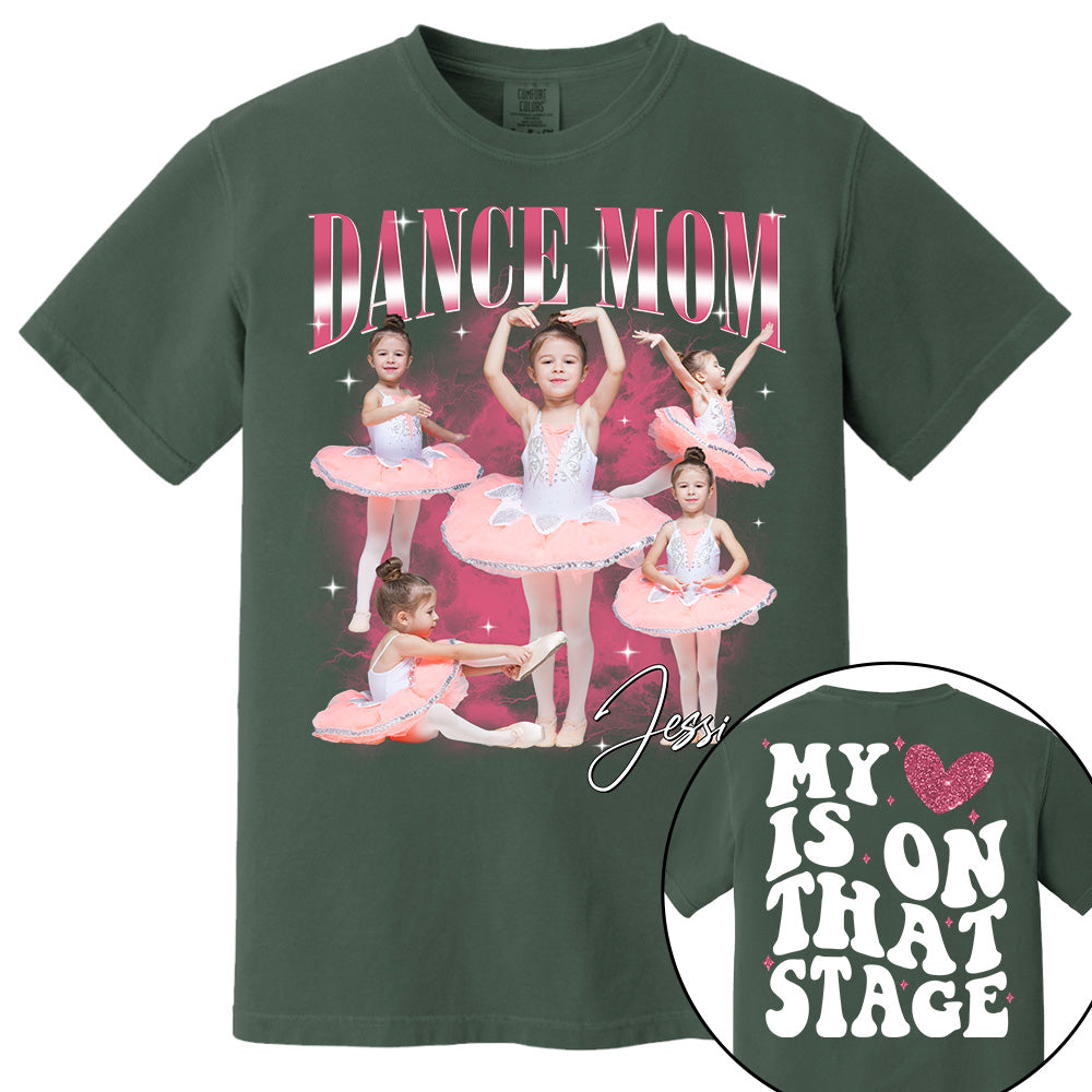 Dance Mom - Personalized Shirt For Dancing Lovers Custom Photos Shirt For Family NA04