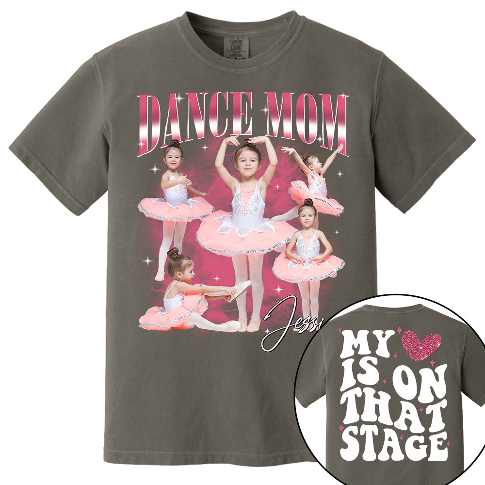Dance Mom - Personalized Shirt For Dancing Lovers Custom Photos Shirt For Family NA04
