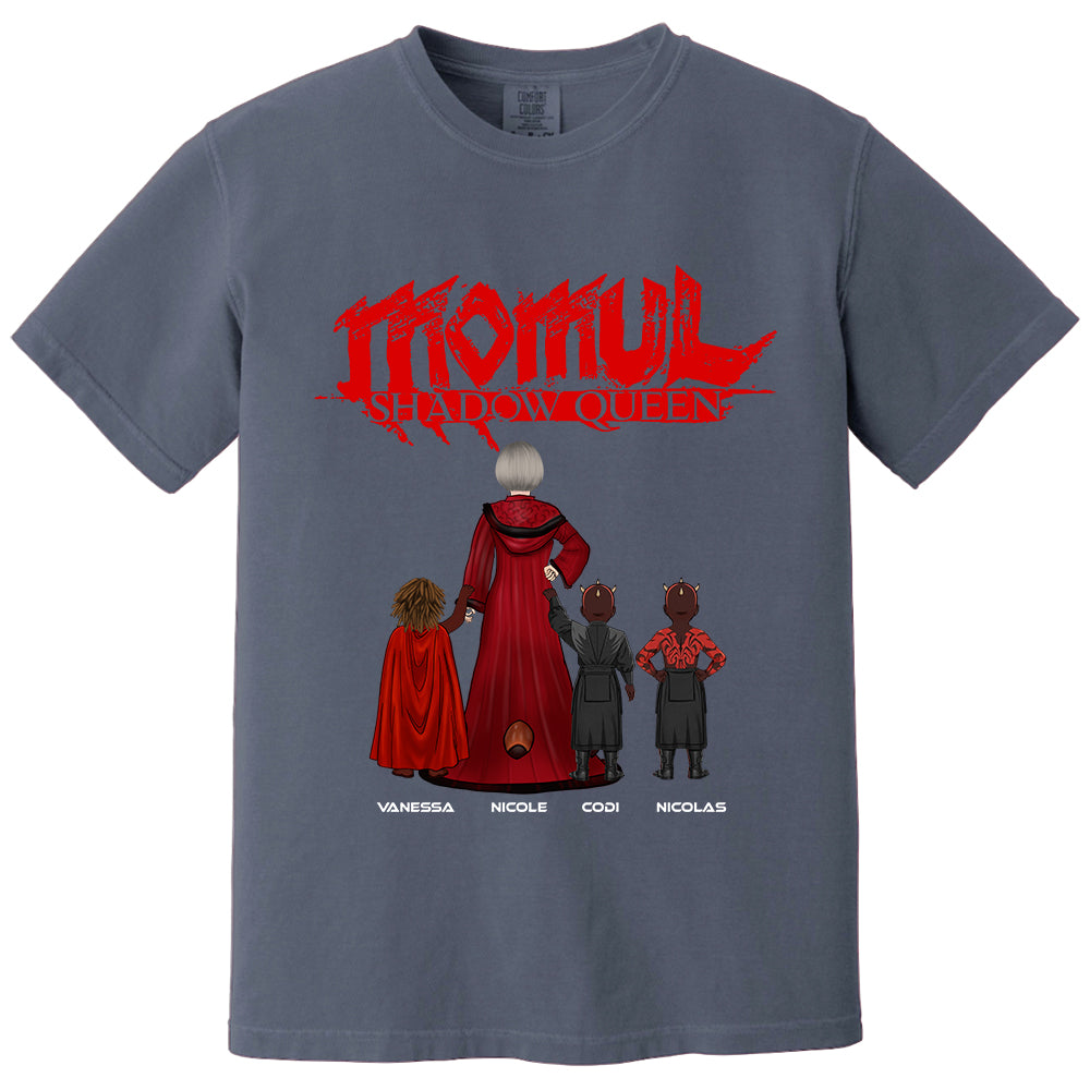 Personalized Momul Shadow Queen Shirt For Mom - Custom Mother's Day Gift 2026
