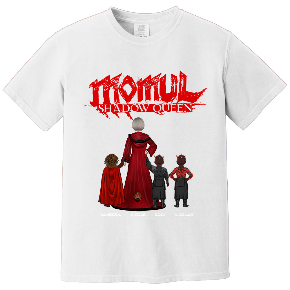 Personalized Momul Shadow Queen Shirt For Mom - Custom Mother's Day Gift 2026