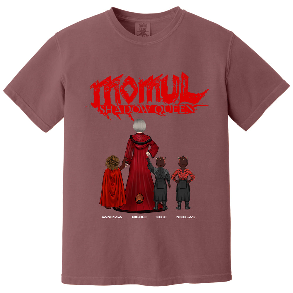 Personalized Momul Shadow Queen Shirt For Mom - Custom Mother's Day Gift 2026