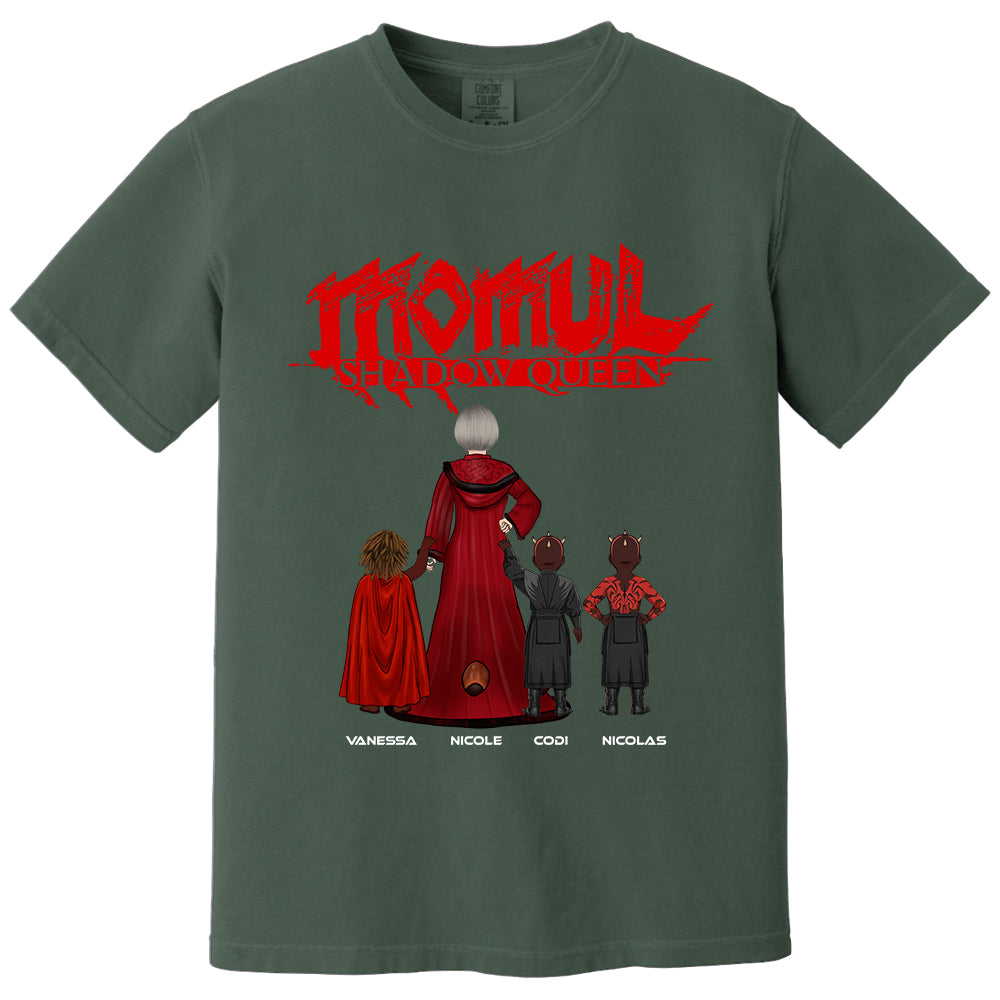 Personalized Momul Shadow Queen Shirt For Mom - Custom Mother's Day Gift 2026
