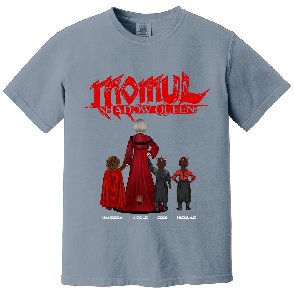 Personalized Momul Shadow Queen Shirt For Mom - Custom Mother's Day Gift 2026