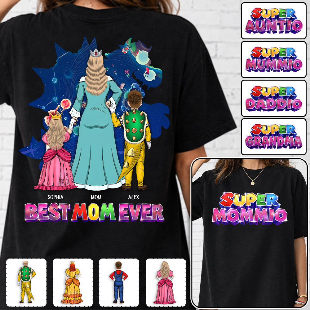 Customized Super Mamamio - Best Mama In The Universe Shirt Gift For Mom