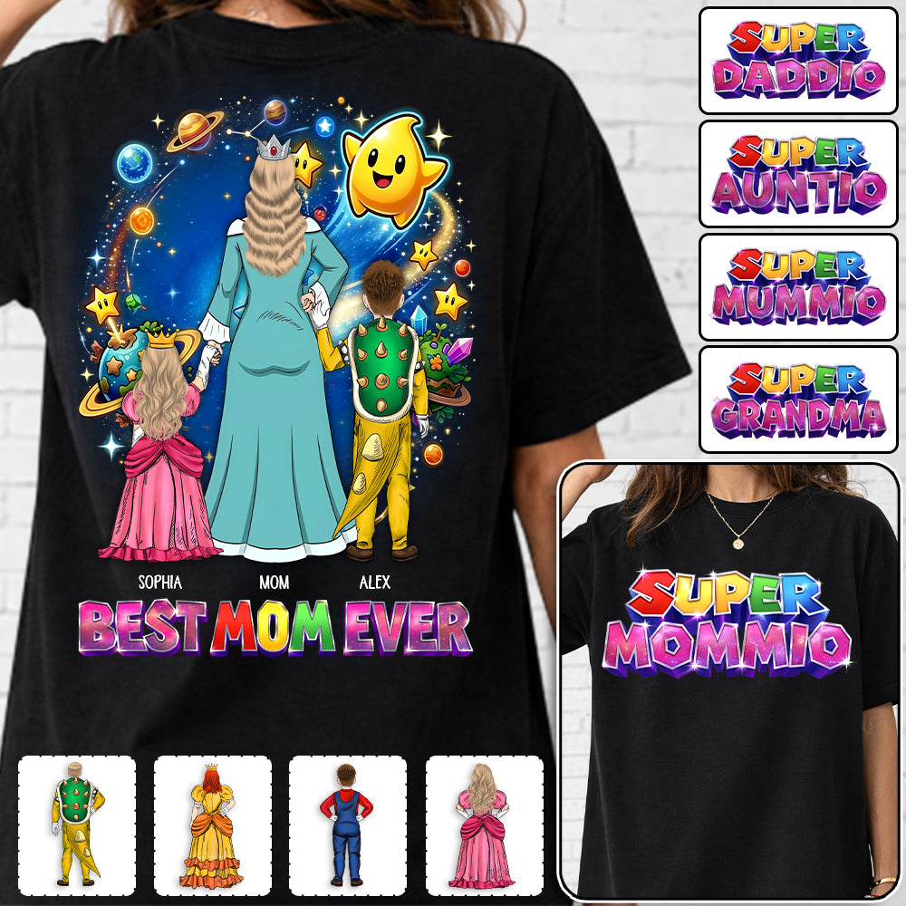 Customized Super Mamamio - Best Mama In The Universe Shirt Gift For Mom