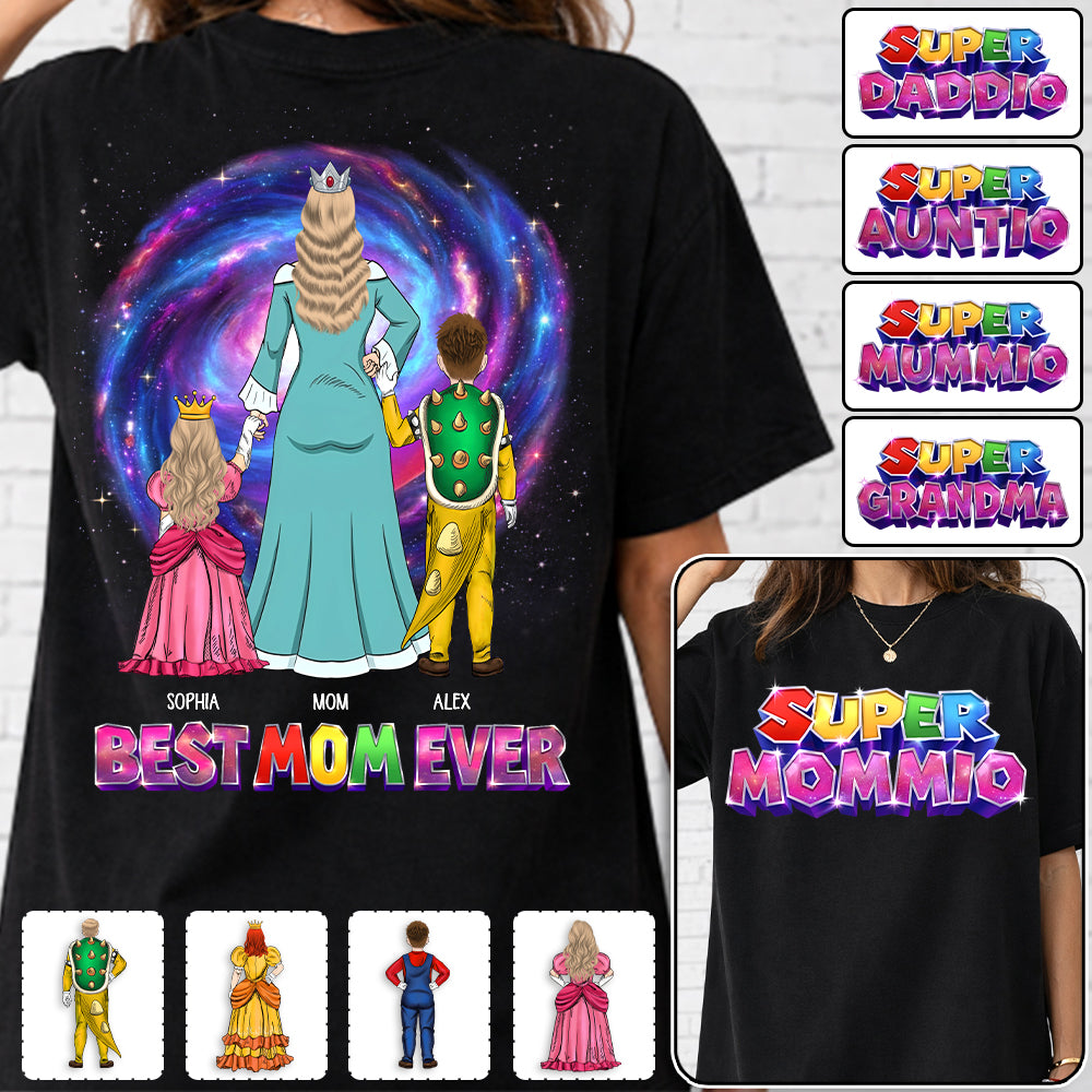 Customized Super Mamamio - Best Mama In The Universe Shirt Gift For Mom