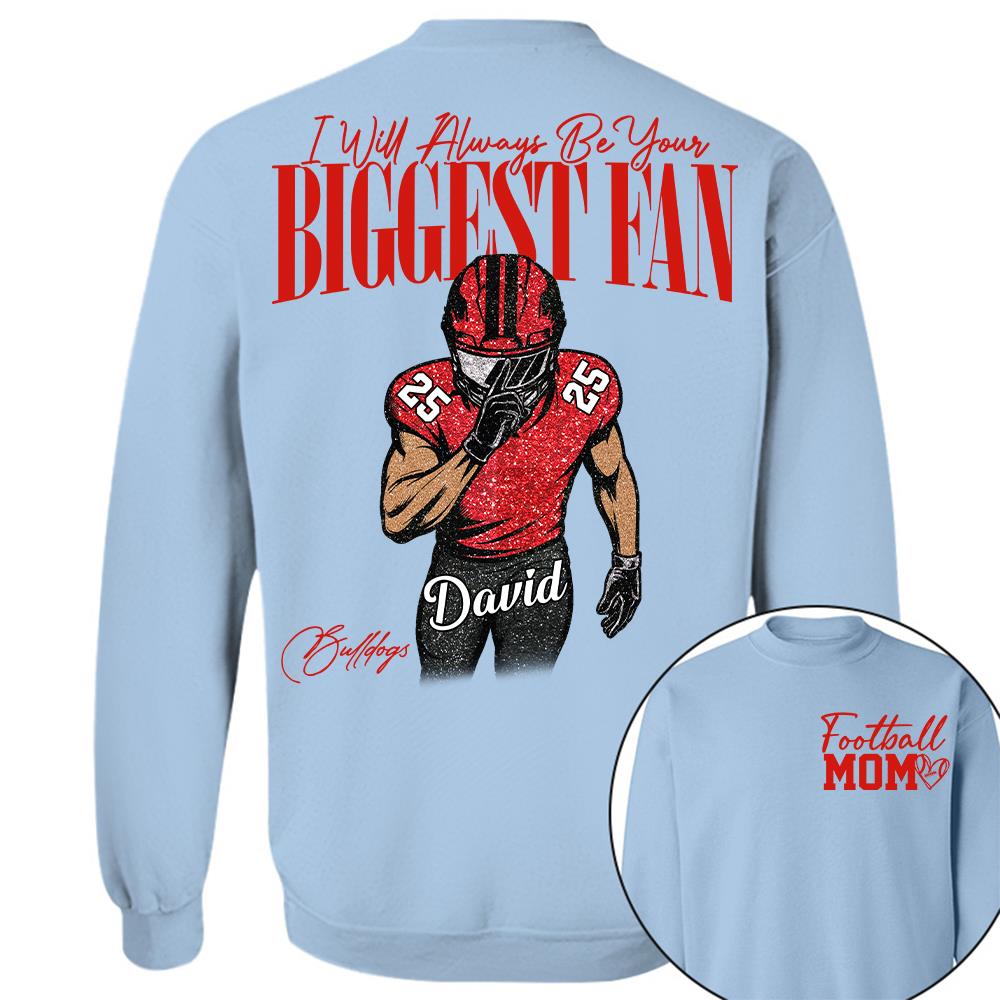 I'll Always Be Your Biggest Fan - Washed Tee Retro Bootleg Shirt For Football Players Na02 Hv01