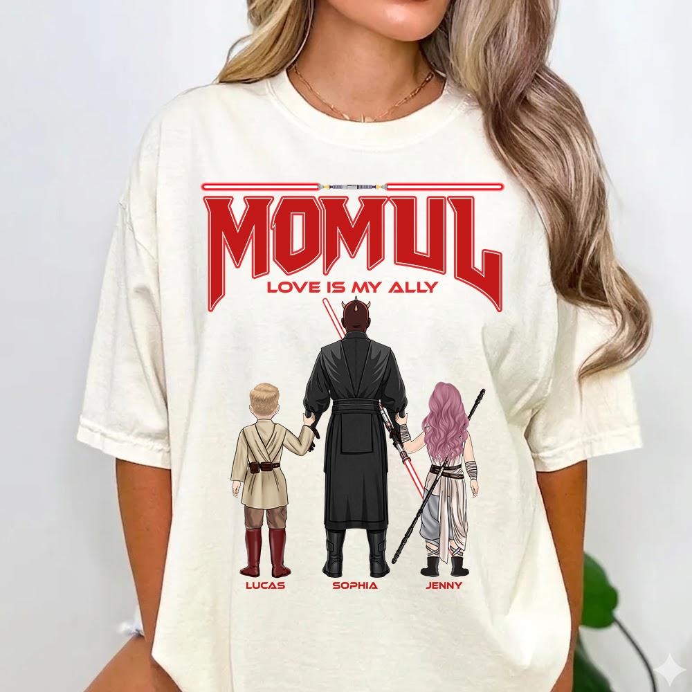Personalized Darth Momul – Best Mom in the Galaxy Shirt For Mom - Custom Mother's Day Gift 2026 Hv01