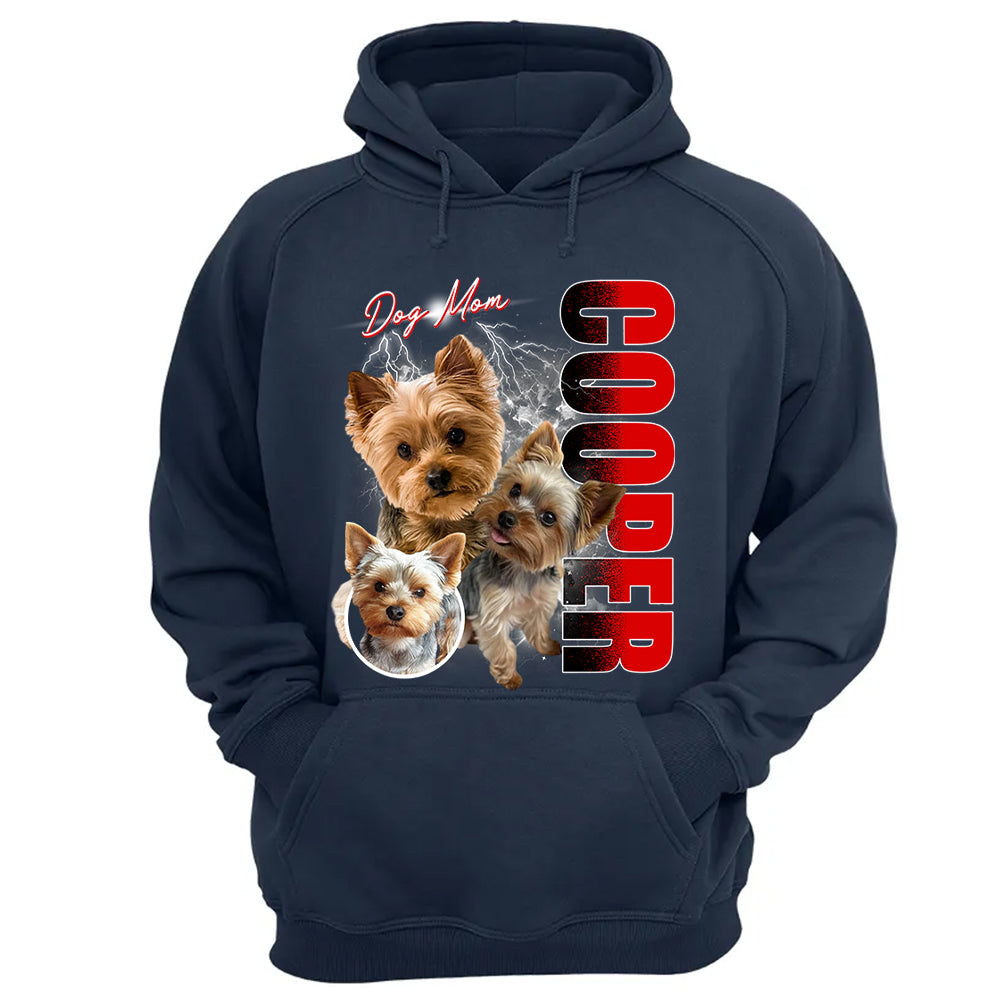 Custom Photo Dog Shirt - Personalized Dog Bootleg Shirt Vrs5 A2110