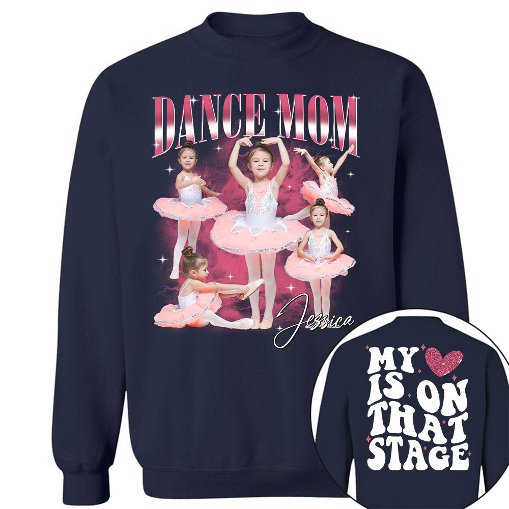 Dance Mom - Personalized Shirt For Dancing Lovers Custom Photos Shirt For Family NA04