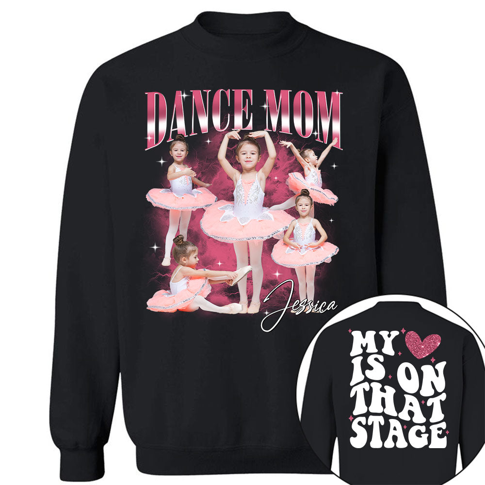 Dance Mom - Personalized Shirt For Dancing Lovers Custom Photos Shirt For Family NA04