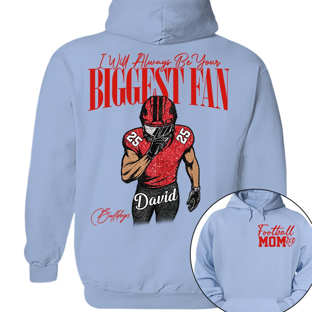I'll Always Be Your Biggest Fan - Washed Tee Retro Bootleg Shirt For Football Players Na02 Hv01