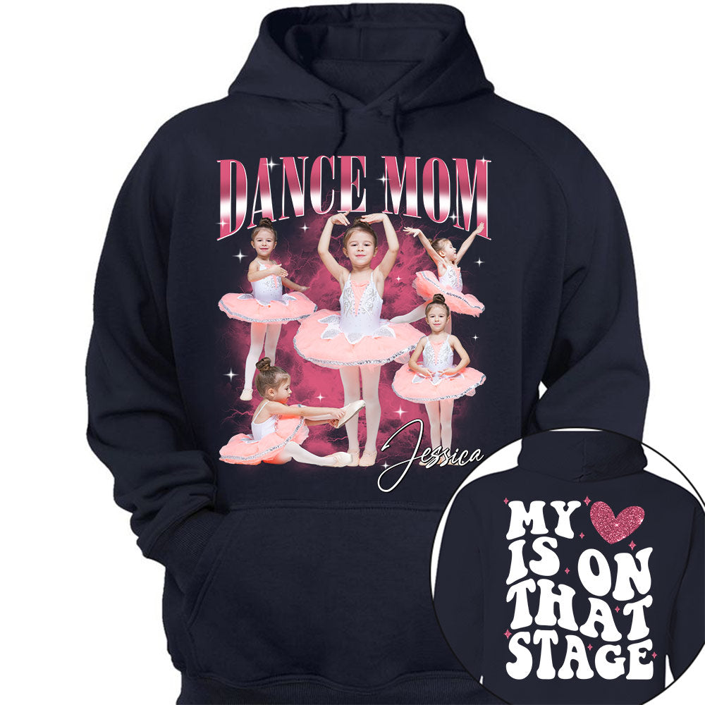 Dance Mom - Personalized Shirt For Dancing Lovers Custom Photos Shirt For Family NA04