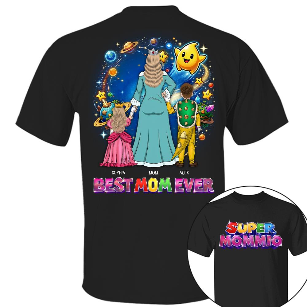 Customized Super Mamamio - Best Mama In The Universe Shirt Gift For Mom
