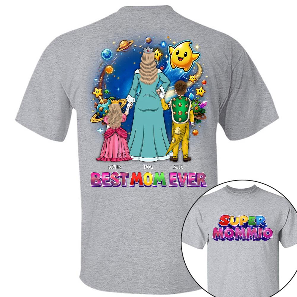 Customized Super Mamamio - Best Mama In The Universe Shirt Gift For Mom