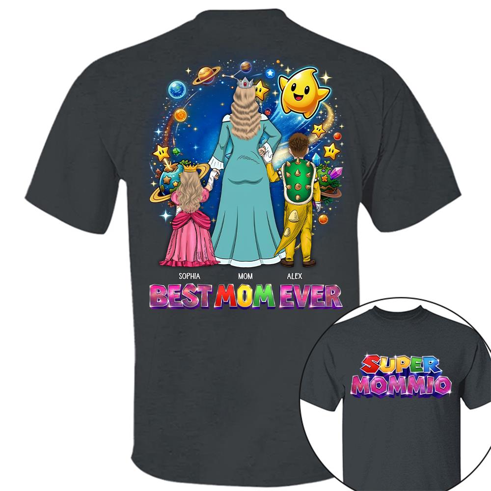Customized Super Mamamio - Best Mama In The Universe Shirt Gift For Mom
