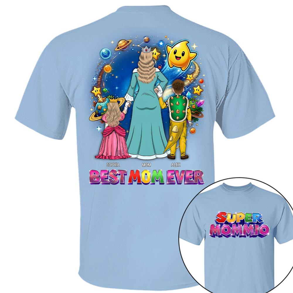 Customized Super Mamamio - Best Mama In The Universe Shirt Gift For Mom