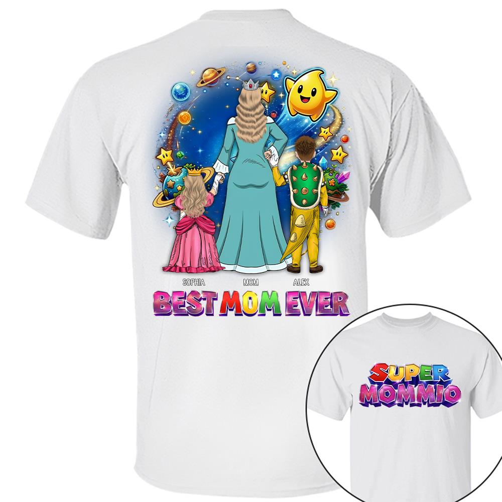 Customized Super Mamamio - Best Mama In The Universe Shirt Gift For Mom
