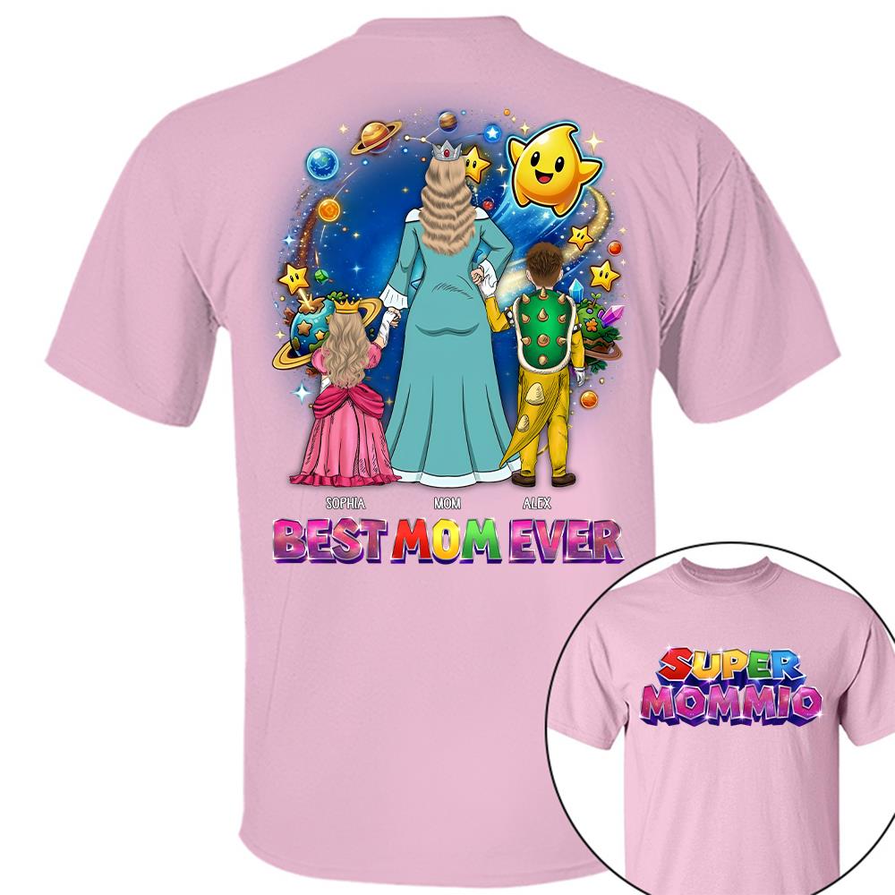 Customized Super Mamamio - Best Mama In The Universe Shirt Gift For Mom