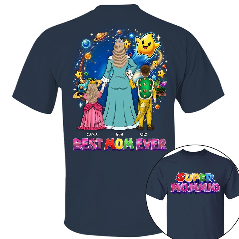 Customized Super Mamamio - Best Mama In The Universe Shirt Gift For Mom