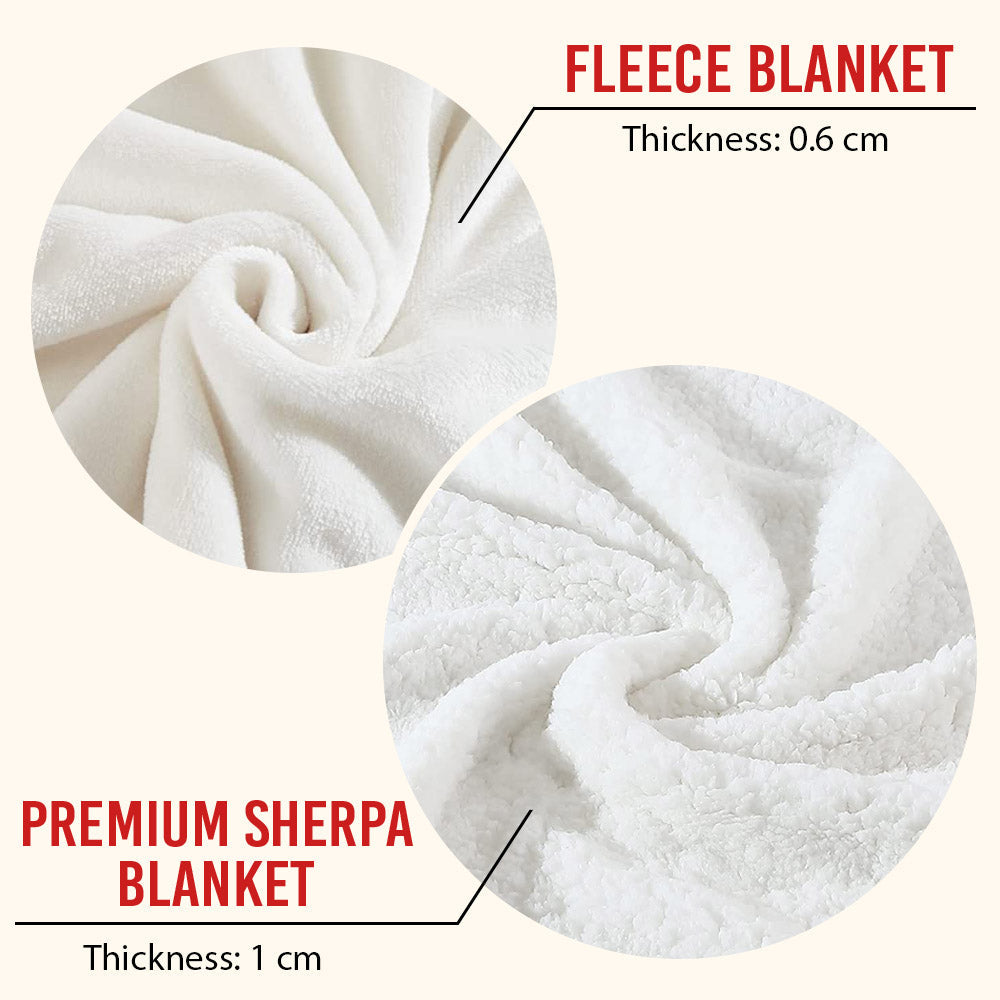 Nanasquatch, Like A Grandma, Just Way More Squatchy - Personalized Vintage Blanket