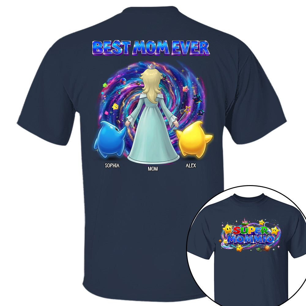 Super Mommio Galaxy Personalized Shirt, Gift For Mommy Mama L0411 T24