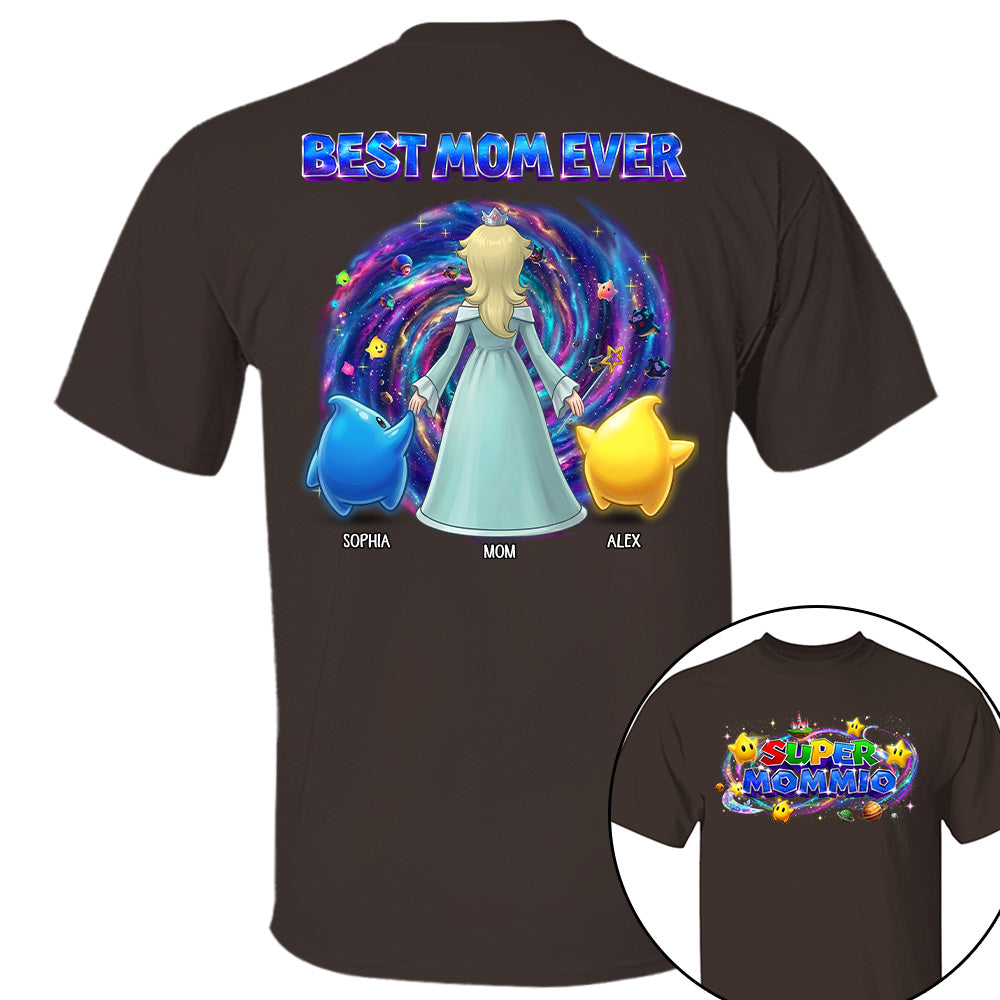 Super Mommio Galaxy Personalized Shirt, Gift For Mommy Mama L0411 T24