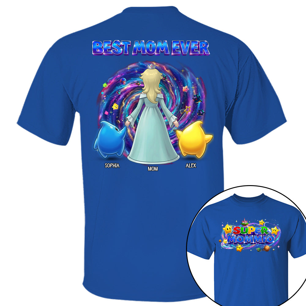 Super Mommio Galaxy Personalized Shirt, Gift For Mommy Mama L0411 T24