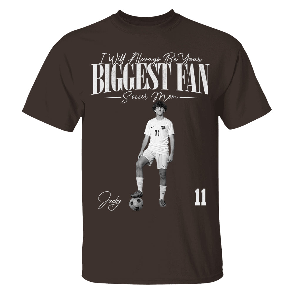 I'll Always Be Your Biggest Fan - Washed Tee Retro Bootleg Shirt For Soccer Players New T24