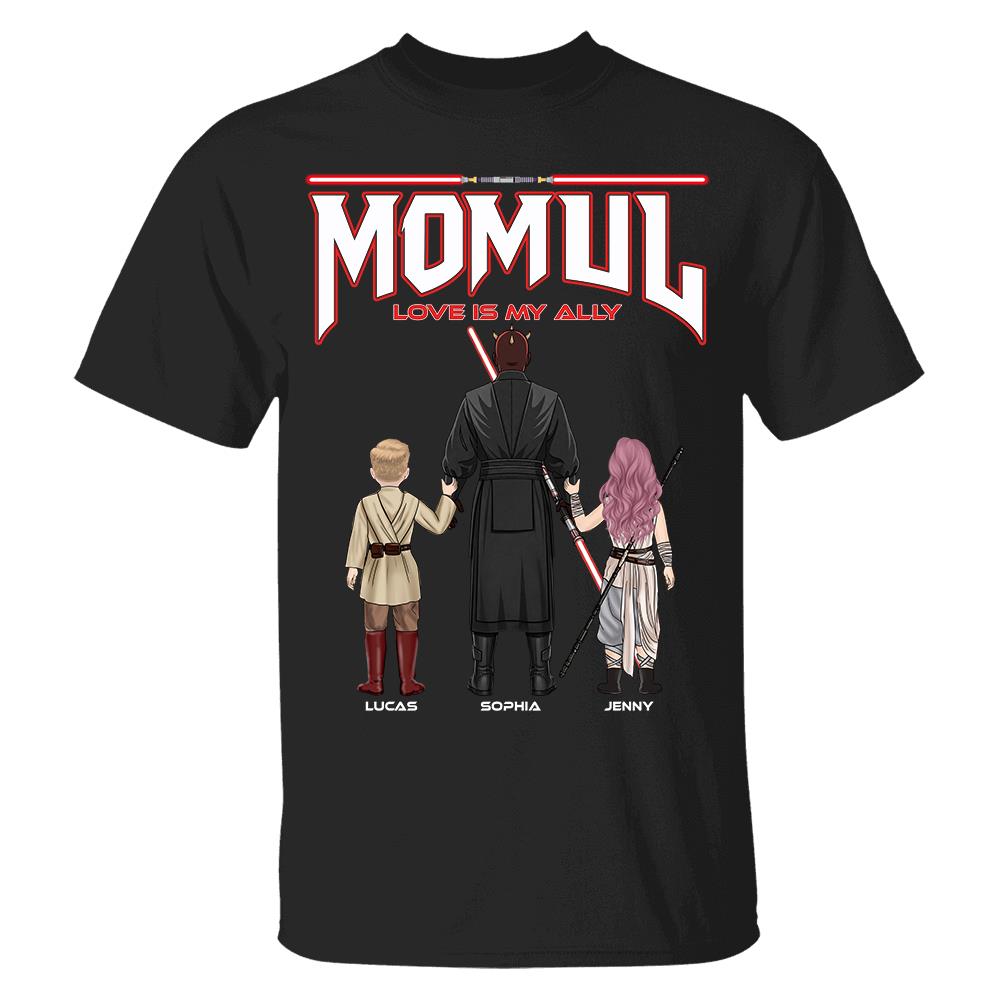 Personalized Darth Momul – Best Mom in the Galaxy Shirt For Mom - Custom Mother's Day Gift 2026 Hv01