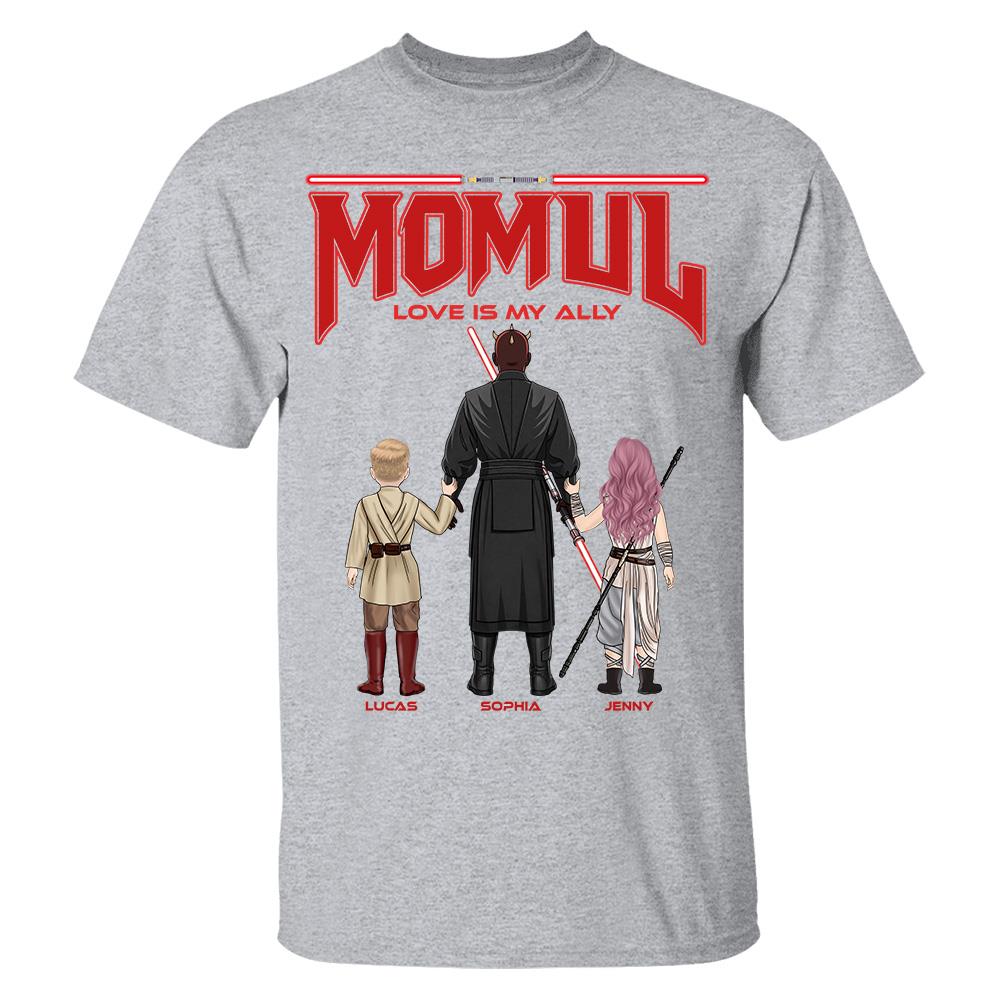 Personalized Darth Momul – Best Mom in the Galaxy Shirt For Mom - Custom Mother's Day Gift 2026 Hv01