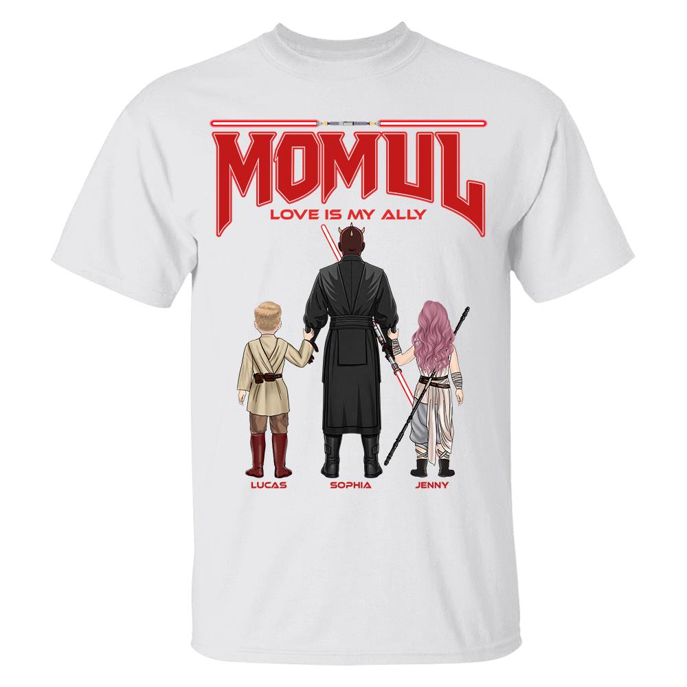 Personalized Darth Momul – Best Mom in the Galaxy Shirt For Mom - Custom Mother's Day Gift 2026 Hv01