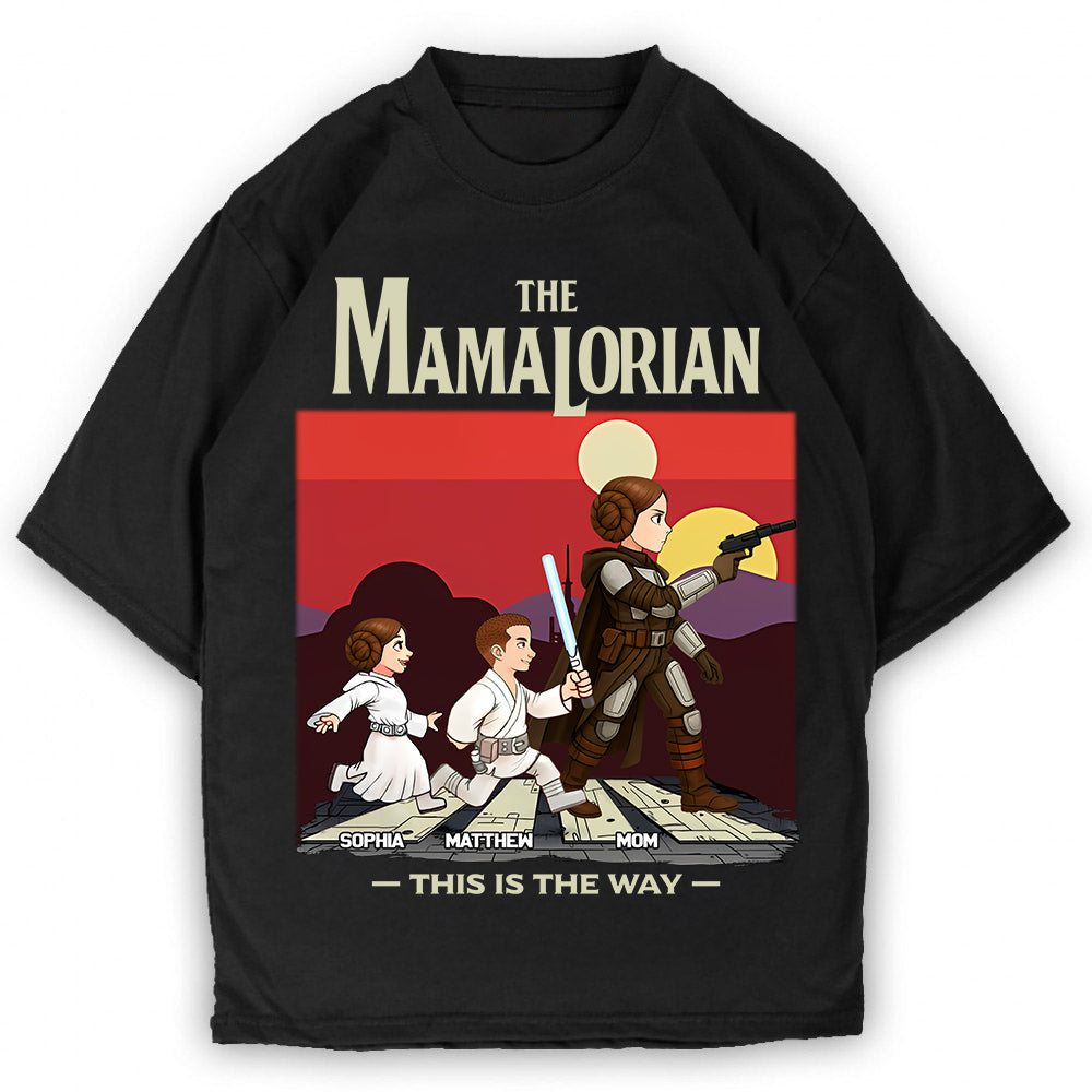 The Mamalorian This Is The Way - Personalized Shirt For Mom vr2 Do99