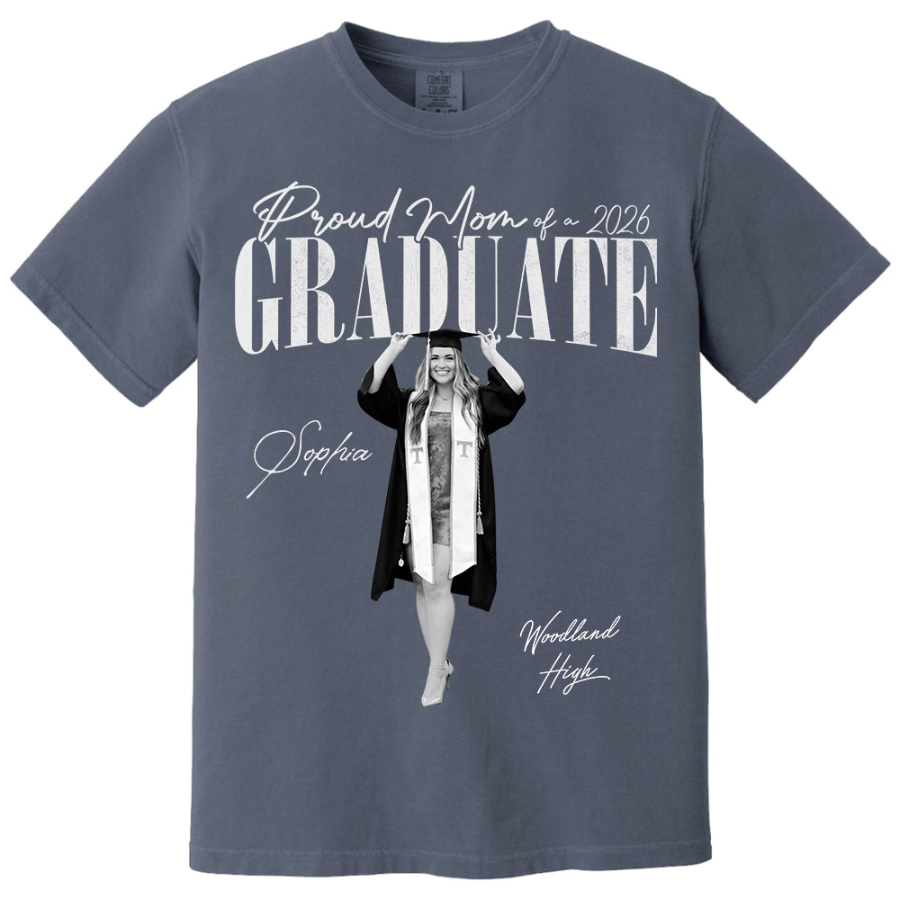 Personalized Graduation Shirts Custom Graduation Shirt Class of 2026 Family Gifts For Family Member Graduation Shirt Proud Family Shirt  Na02 Li29