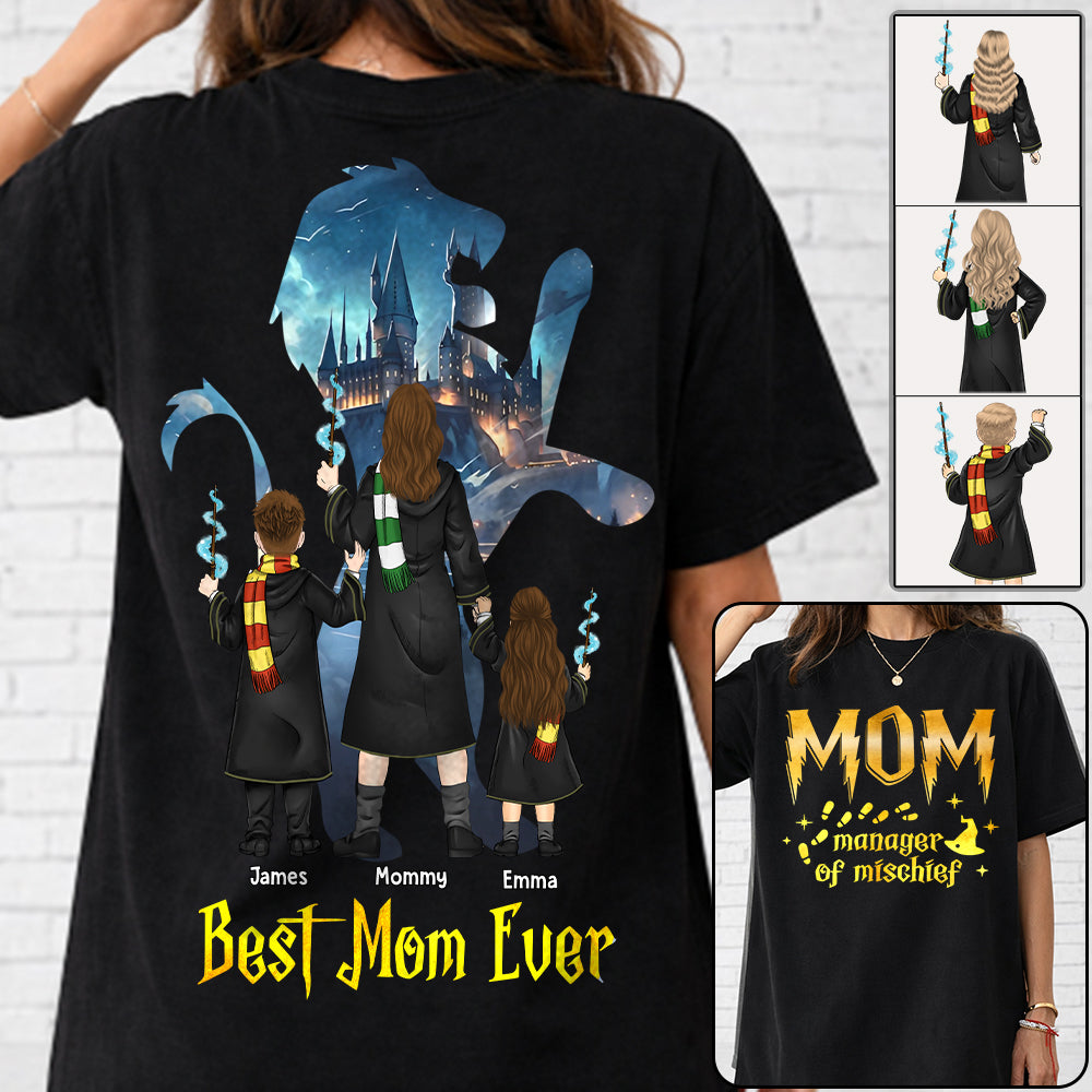 Best Mom Ever Custom Shirt For Mom, Magical Mom Shirt, Potter Mom Shirt Fantastic Mom Gift L0411 