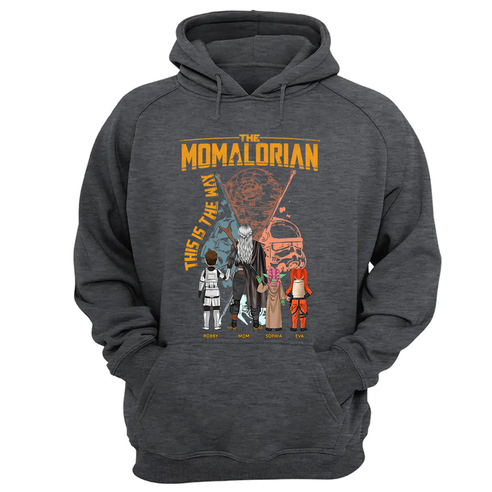 The Momalorian This Is The Way - Personalized Shirt For Mom - Mother's Day Gift 2026 T1807 Nh00