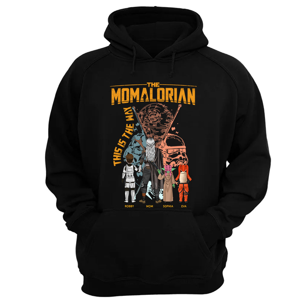 The Momalorian This Is The Way - Personalized Shirt For Mom - Mother's Day Gift 2026 T1807 Nh00