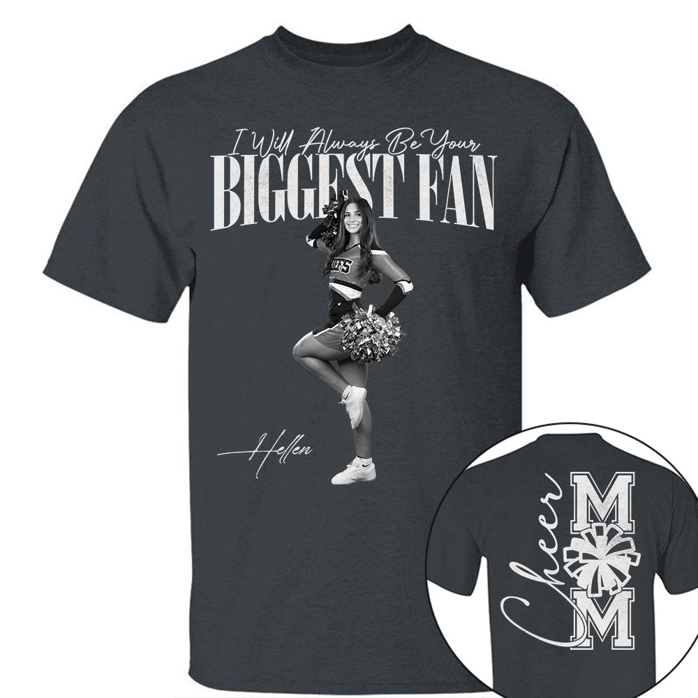 I'll Always Be Your Biggest Fan - Washed Tee Retro Bootleg Shirt For Cheerleading Vr2 Na02 Do99