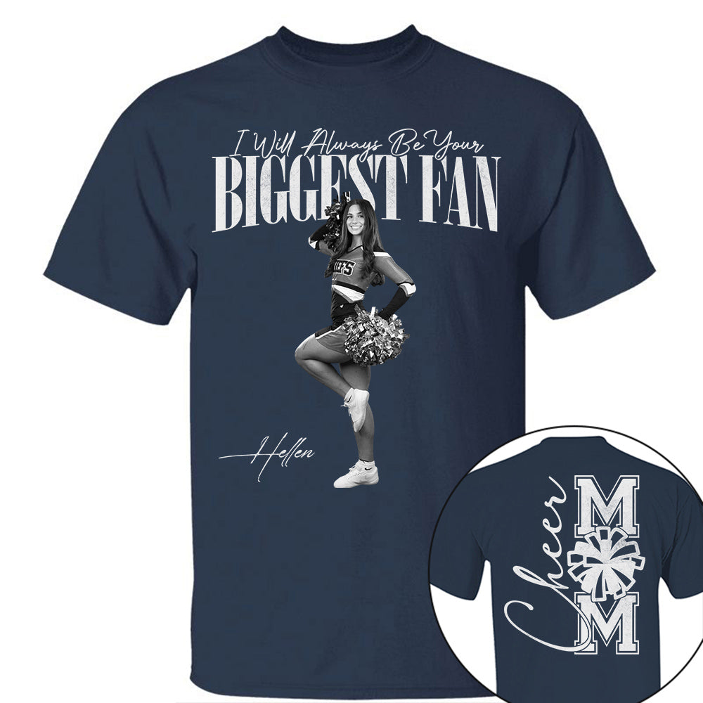 I'll Always Be Your Biggest Fan - Washed Tee Retro Bootleg Shirt For Cheerleading Vr2 Na02 Do99