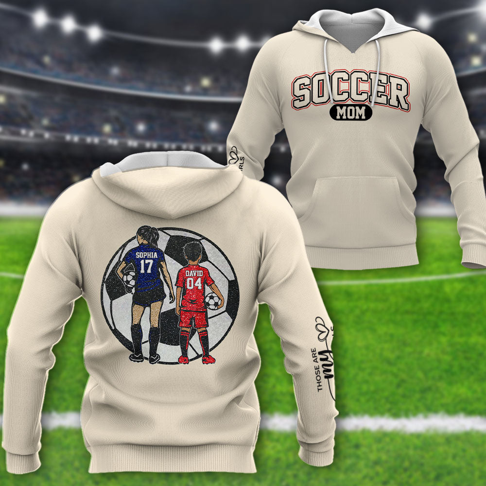 Soccer Mom - I'll Always Be Your Biggest Fan Personalized Shirt Custom Photos For Soccer Family NA04